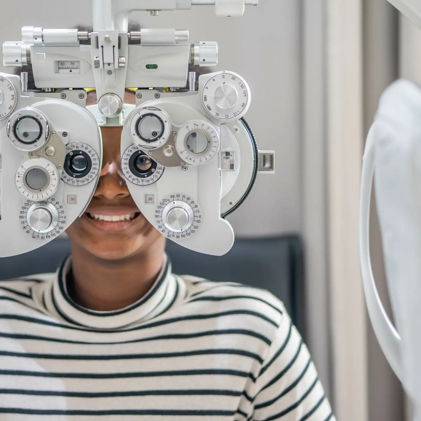 patient eye exam